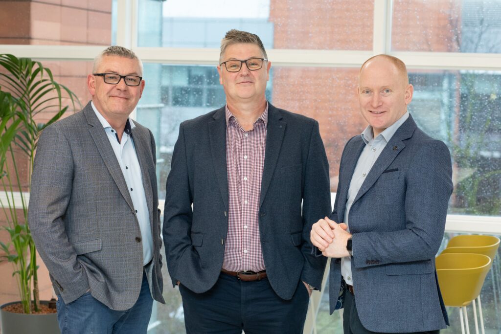 James Finglas, Marty Patterson, Damien McCann. Photo by Brian Brophy, 1image Photography James Finglas, Marty Patterson, Damien McCann. Photo by Brian Brophy, 1image Photography