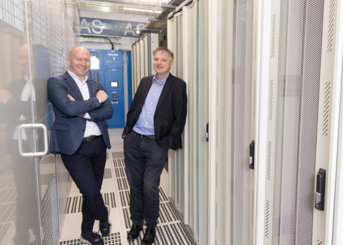 Damien of Viatel and Niall of Imagine agree a fibre network infrastructure partnership in Ireland, combining secure data centres and high-capacity fibre to scale broadband services.